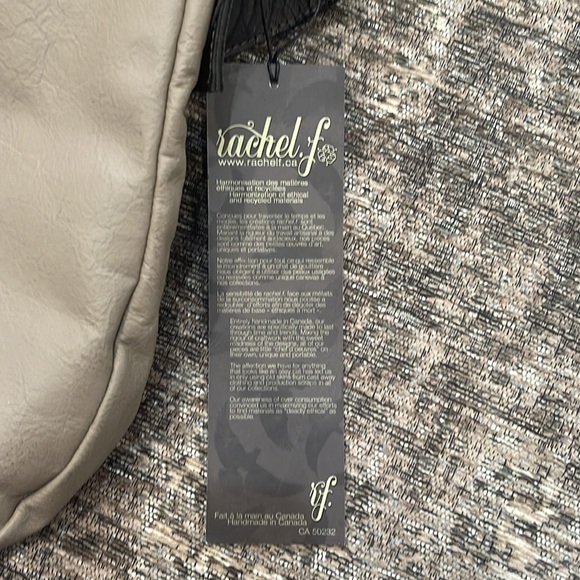 NWT Rachel F recycled leather purse - Picture 5 of 5